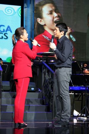 Lea Salonga and Richard Poon 
 Photo